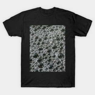 Frozen in Time. Macro Bubbles Photograph T-Shirt